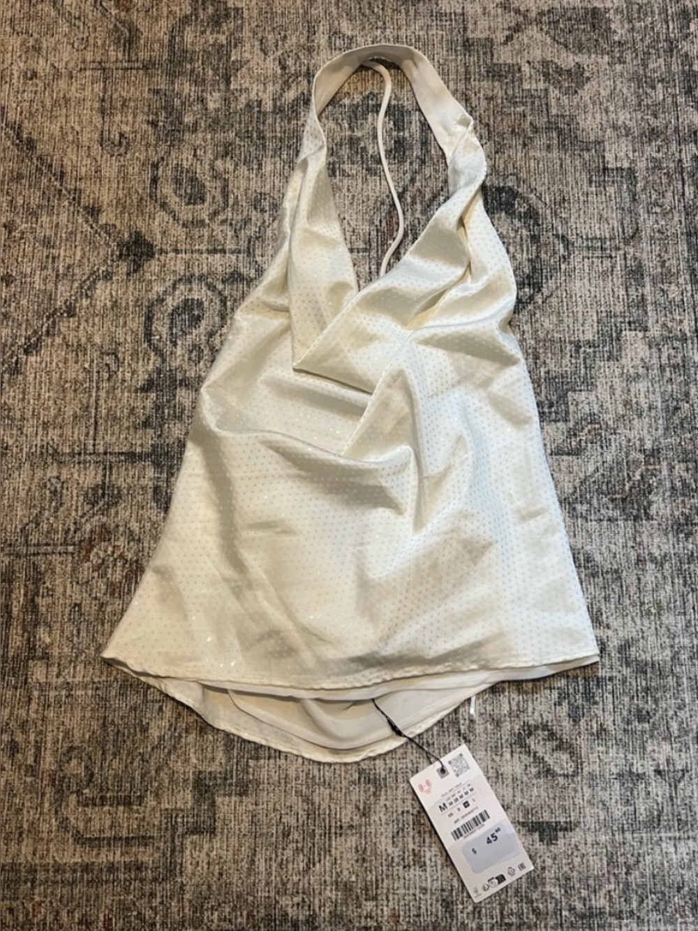 Zara Open Back Top